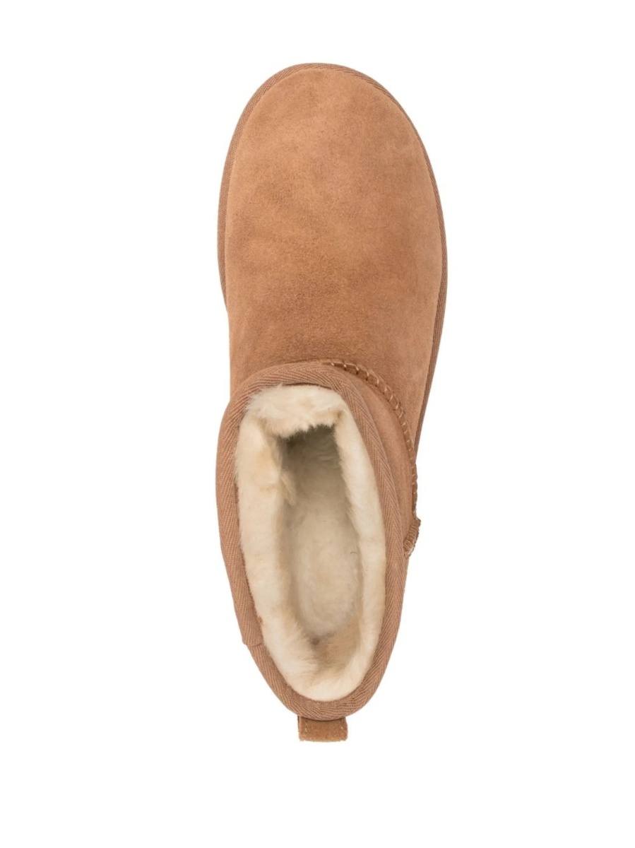 Bocanci UGG neutri din piele - Img 4