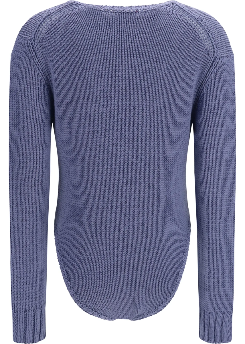 Body-uri Cable-knit wool Bodysuit - Img 2