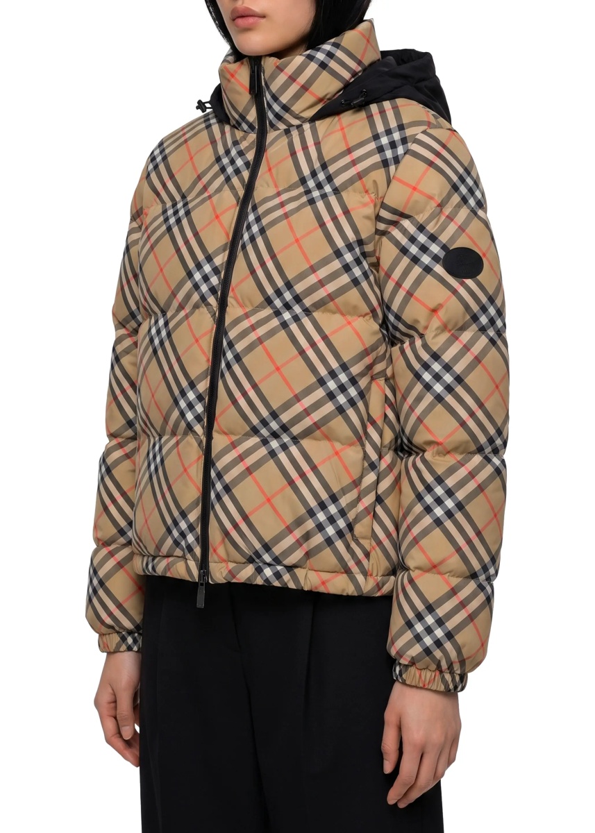 Bomber Ambleside Check Puffer Jacket - Img 2