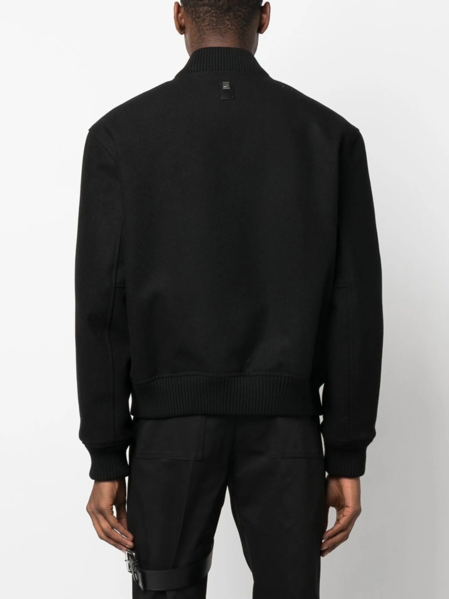 Bomber jacket 1017 ALYX 9SM neagra din lana si poliamida - Img 4