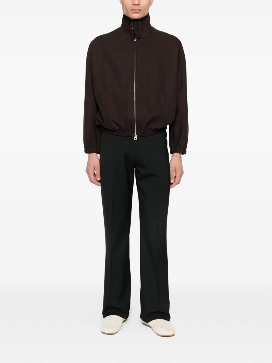 Bomber jacket COURRÈGES maro din bumbac - Img 2
