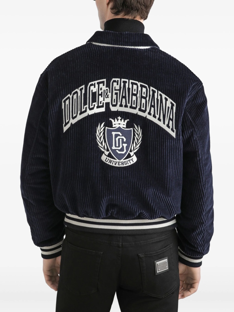 Bomber jacket Dolce &amp; Gabbana albastra - Img 5
