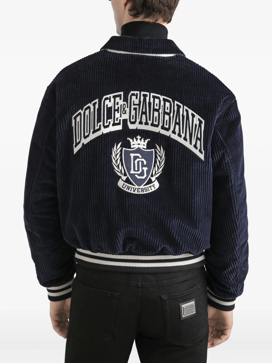 Bomber jacket Dolce &amp; Gabbana albastra - Img 5