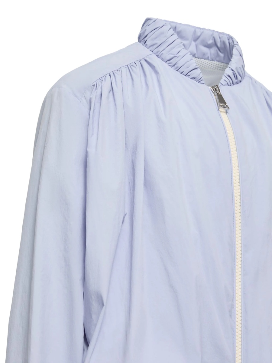 Bomber jacket Moncler albastra din poliamida - Img 4