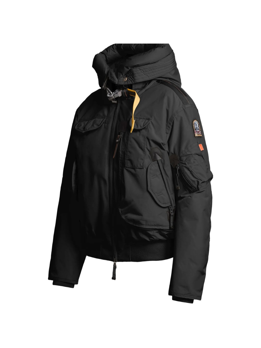 Bomber jacket Parajumpers neagra din poliamida - Img 3