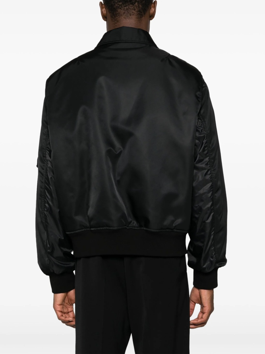 Bomber jacket Valentino Garavani neagra din poliamida - Img 4