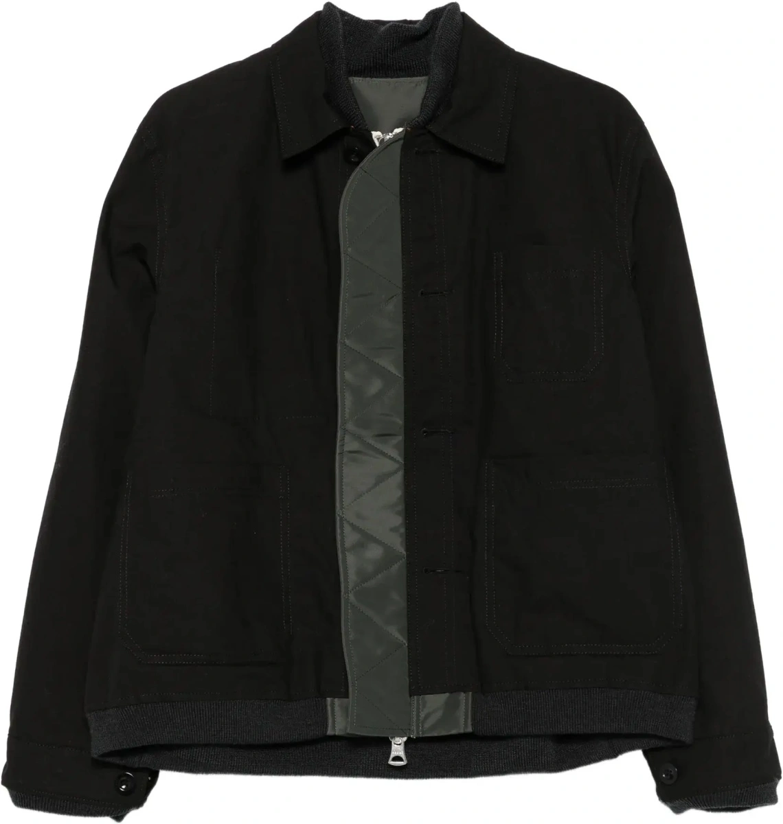 Bomber Nylon ripstop twill Bomber Jacket - Img 8