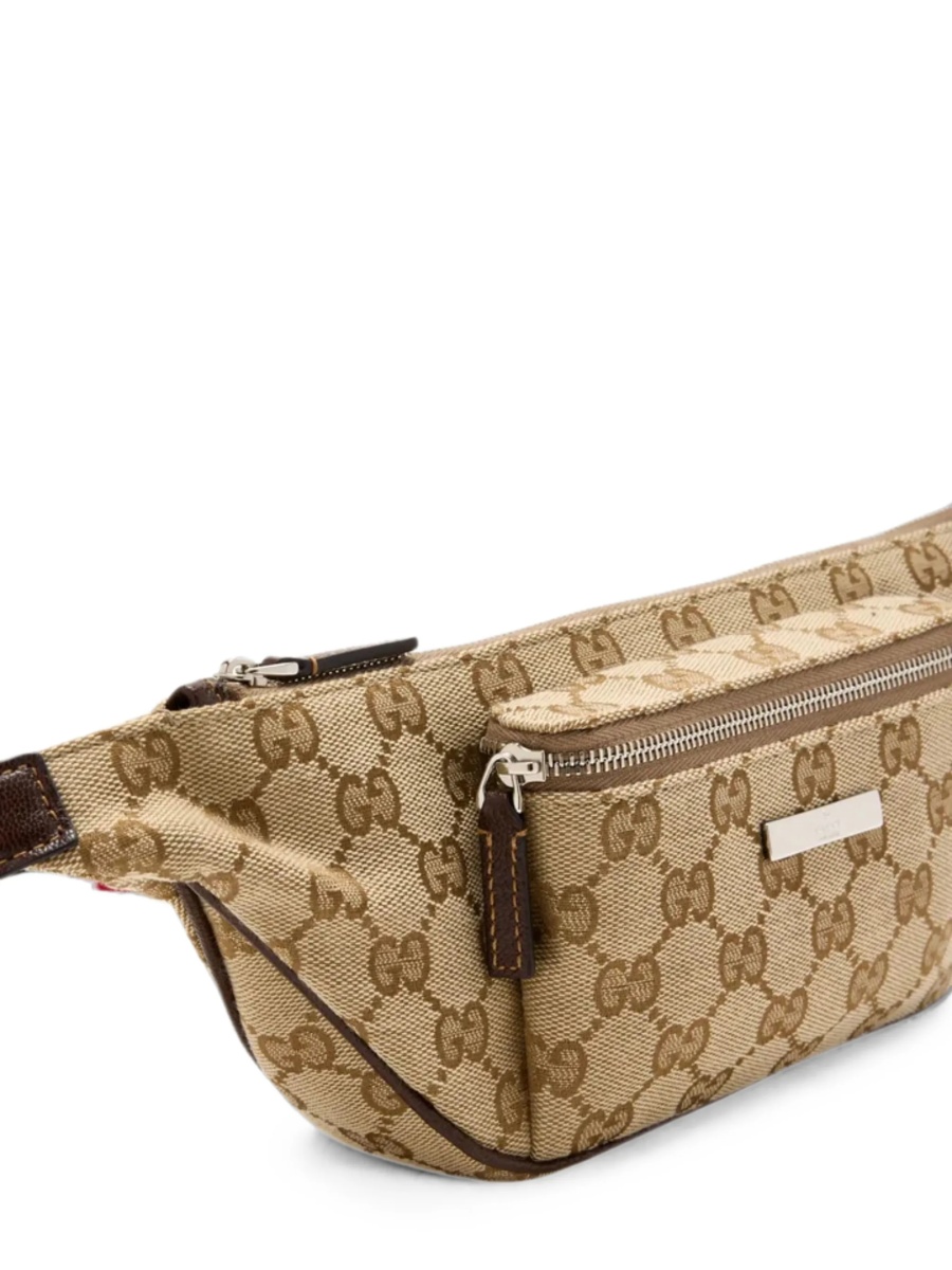 Borseta Gucci neutra din polyester si bumbac - Img 4