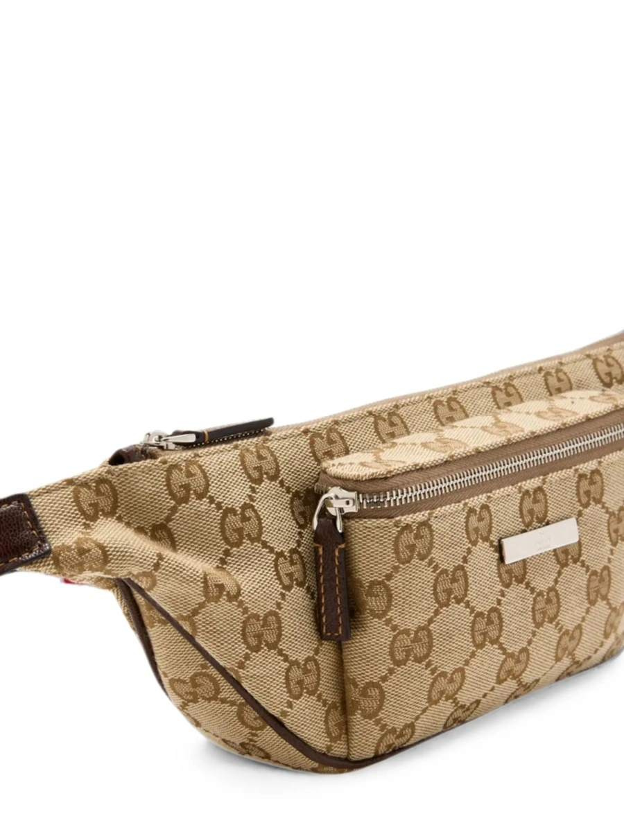 Borseta Gucci neutra din polyester si bumbac - Img 4