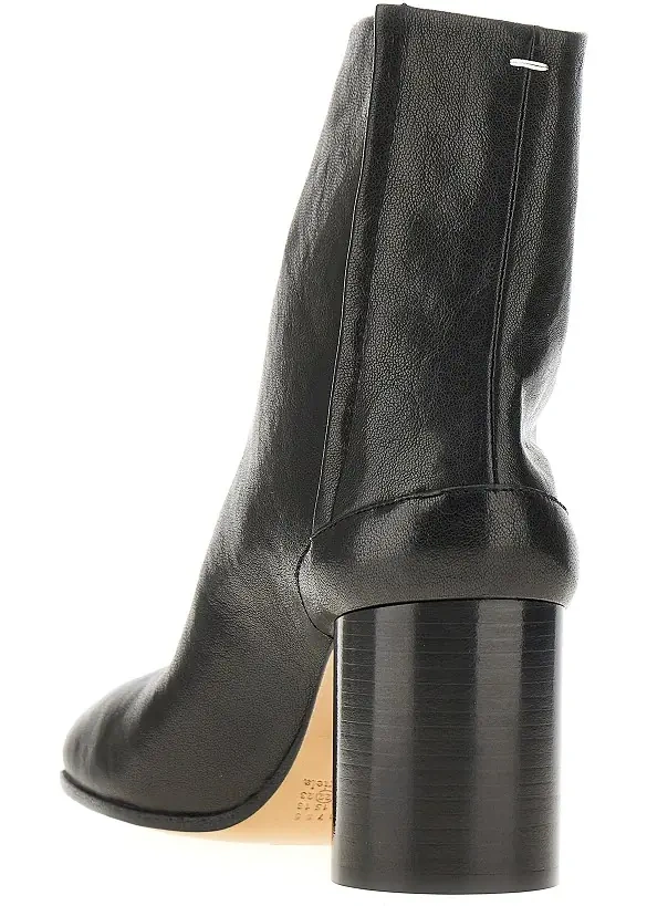 Botine Nappa leather Tabi ankle boots - Img 3