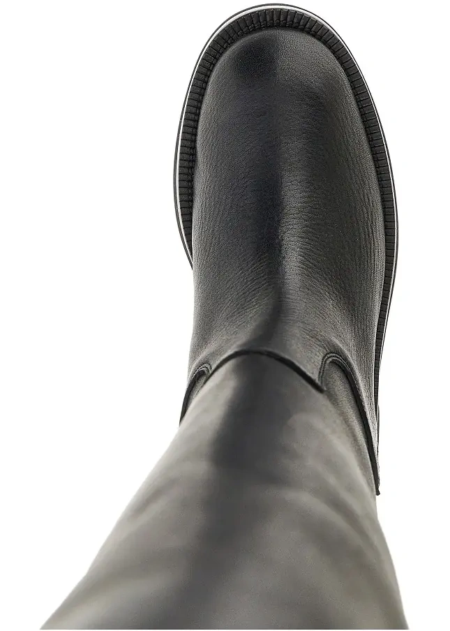 Botine Paris Texas negre din piele - Img 4