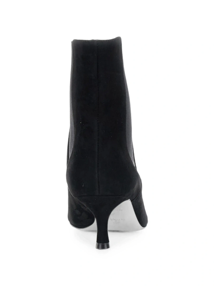 Botine POLLINI negre din piele intoarsa - Img 7