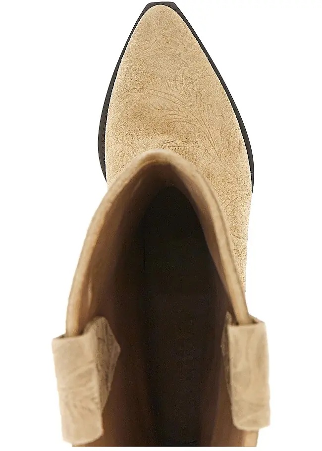 Botine Suede leather 'Duerto' texan boots - Img 4