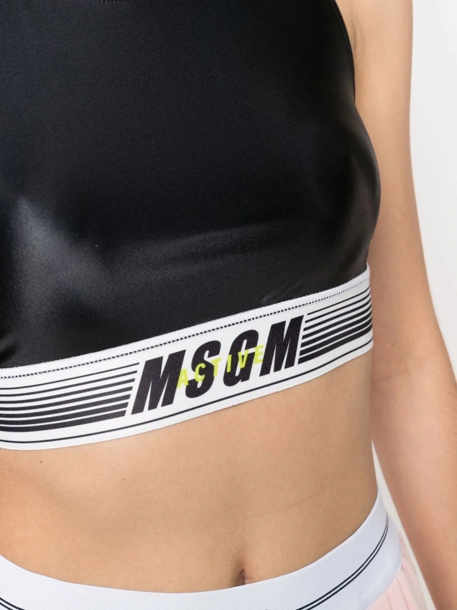 Bustiera MSGM neagra - Img 5