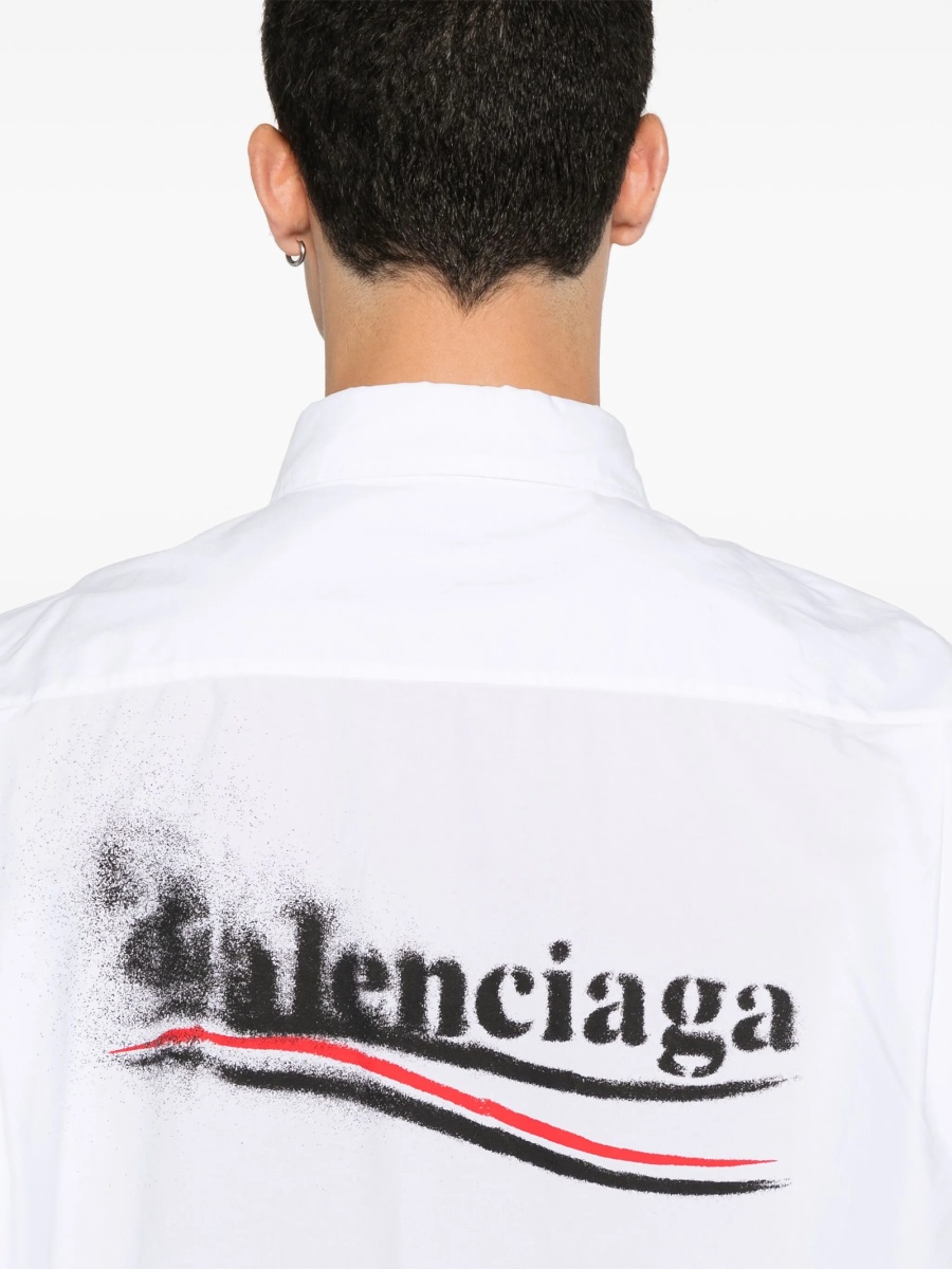 Camasa Balenciaga alba - Img 5