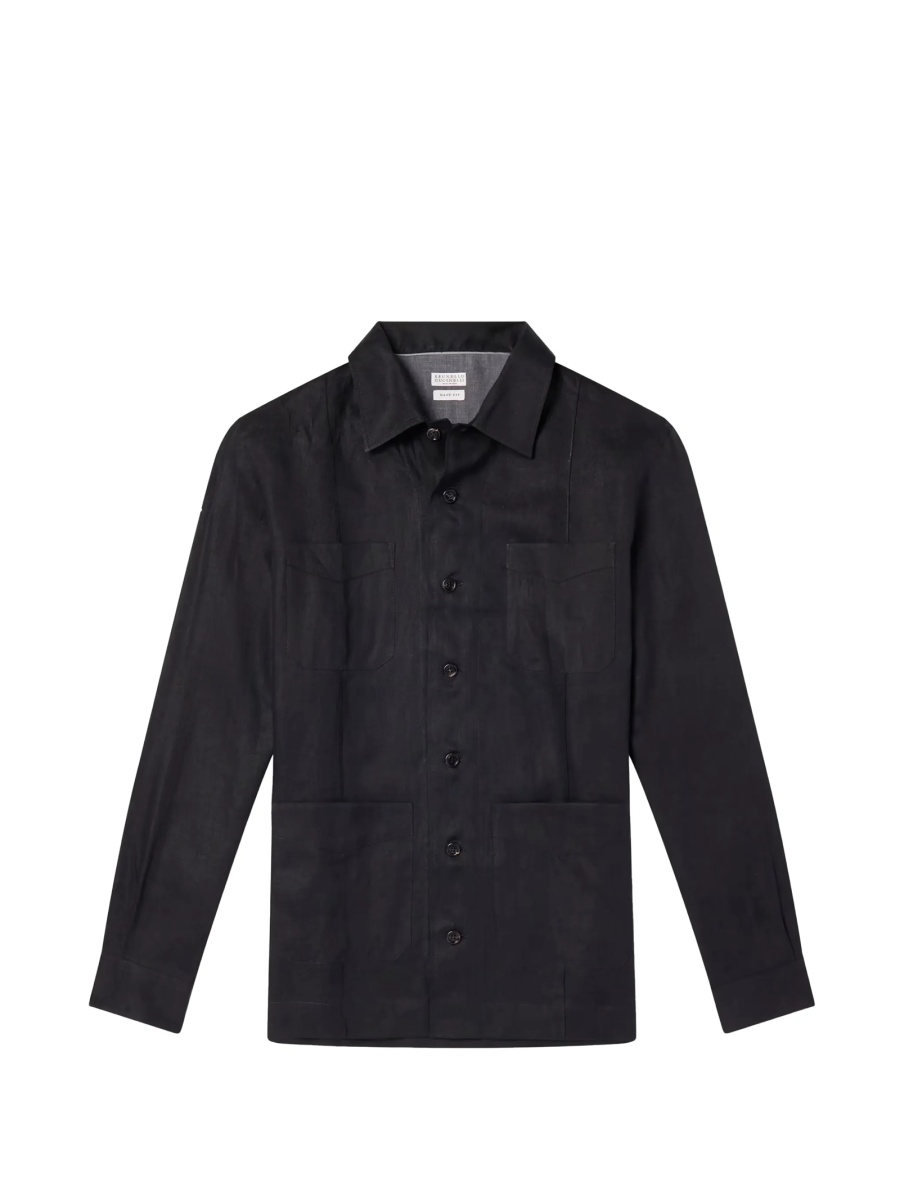 Camasa Brunello Cucinelli neagra - Img 2