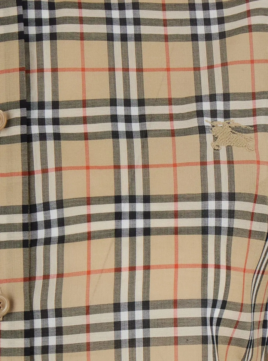 Camasa Burberry bej din bumbac 'Emma' - Img 3