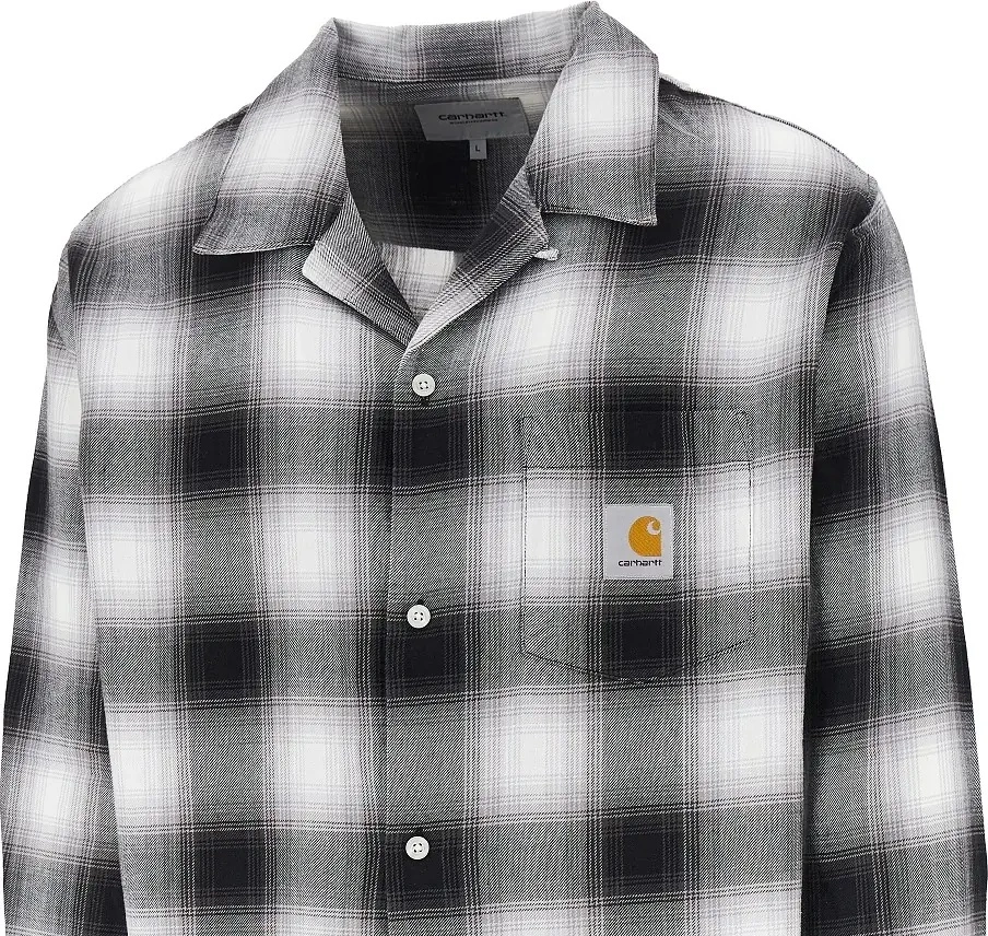 Camasa Carhartt neagra din bumbac - Img 2
