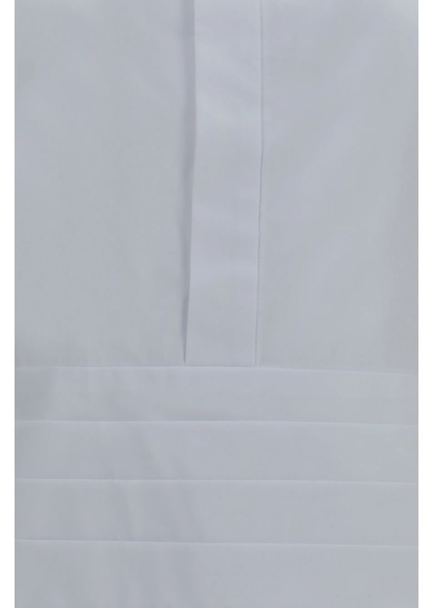 Camasa casual Cotton poplin Shirt with belt - Img 3