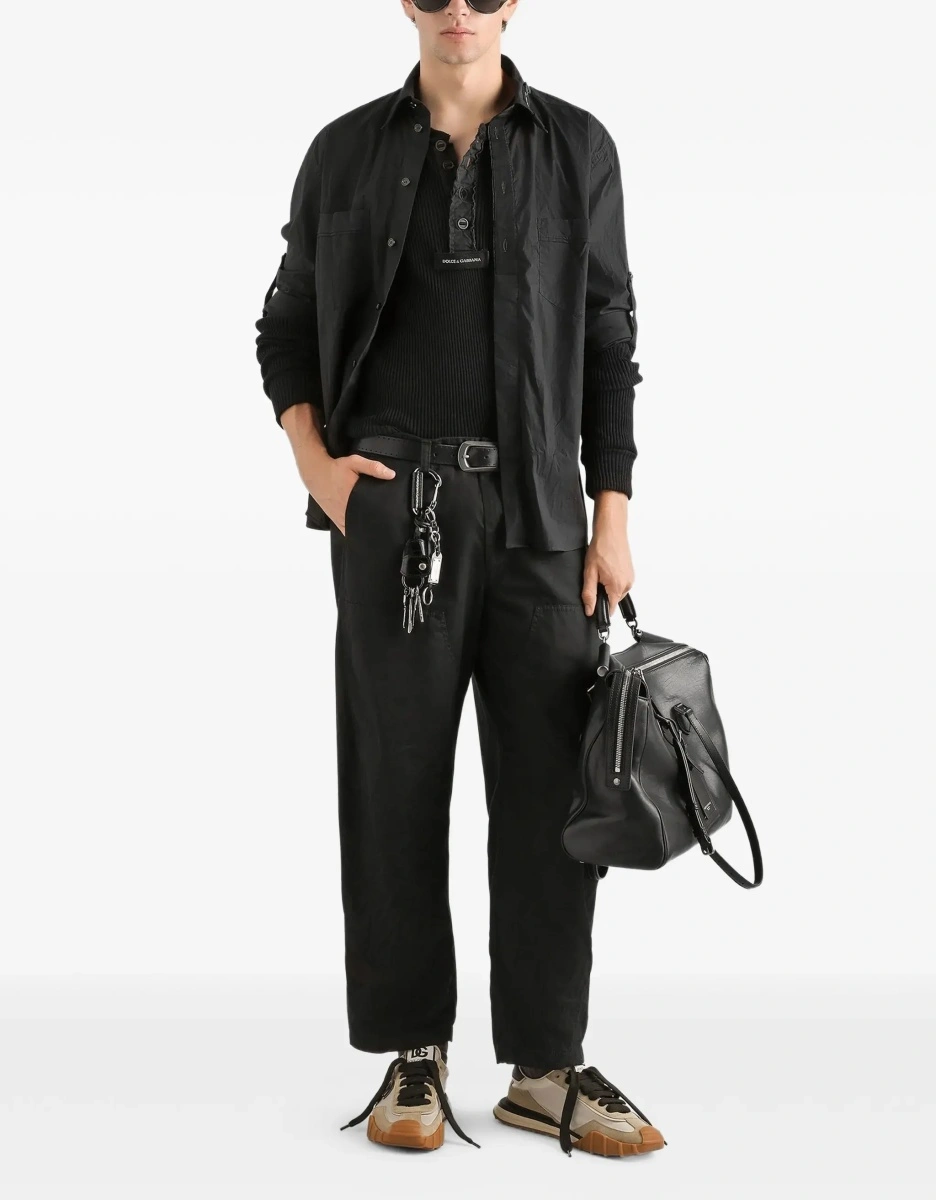 Camasa casual Cotton Shirt with pockets - Img 4