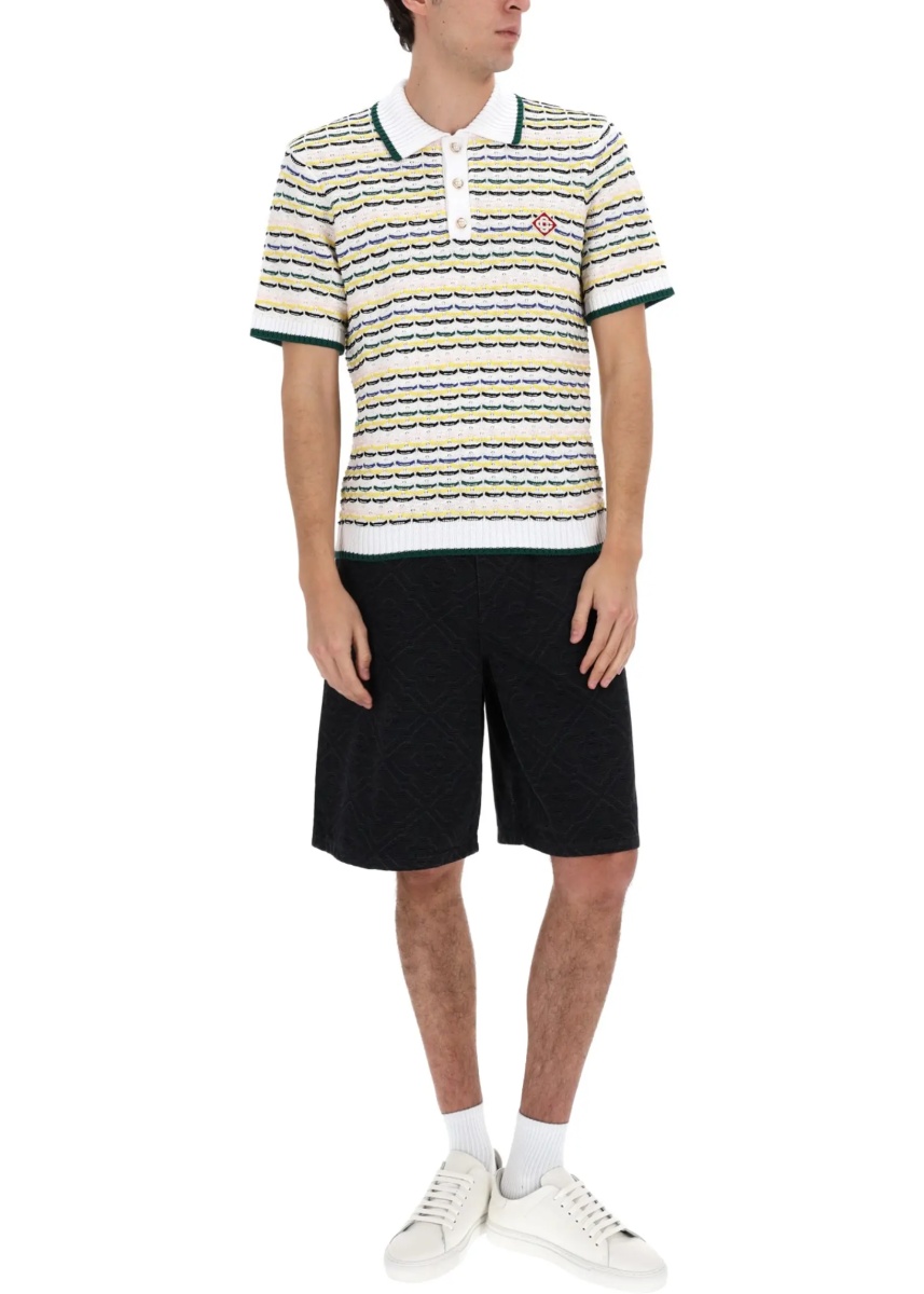 Camasa casual Knitted Polo. - Img 2