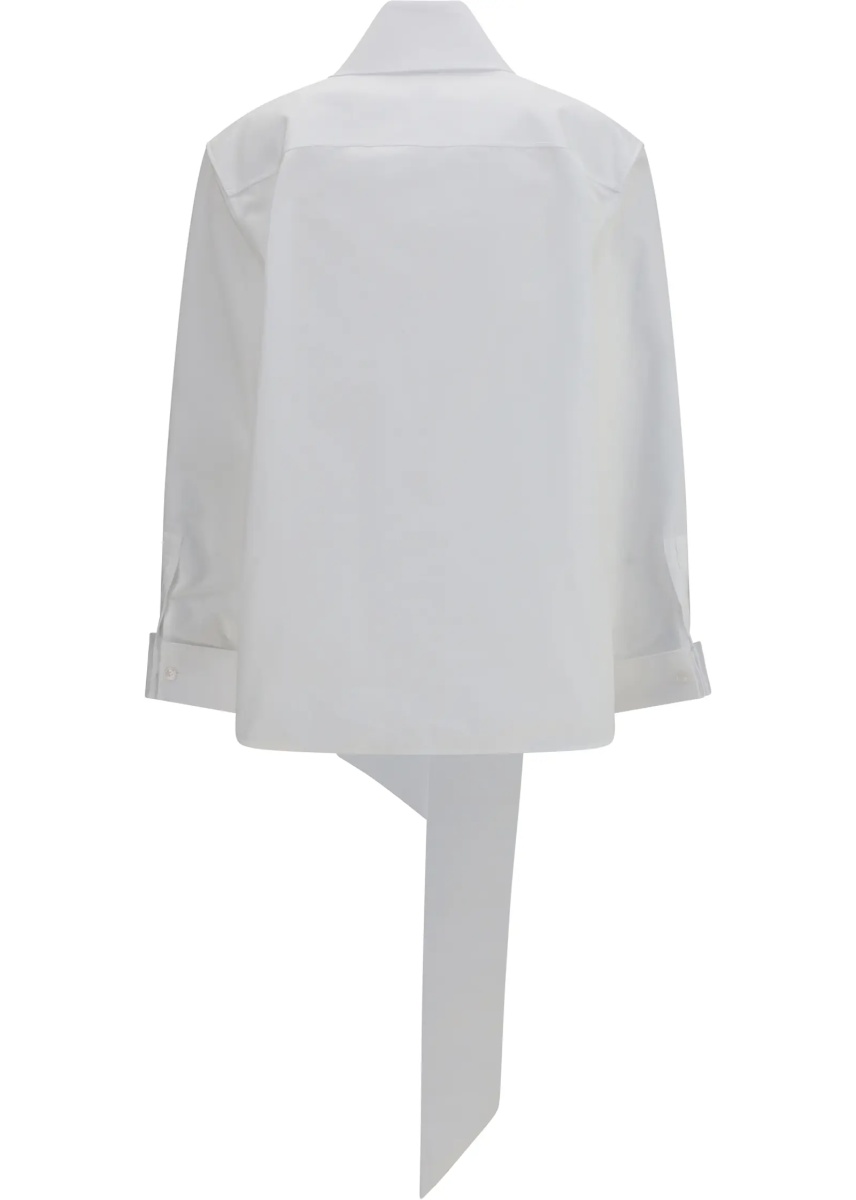 Camasa casual Lavallière collar Shirt - Img 2