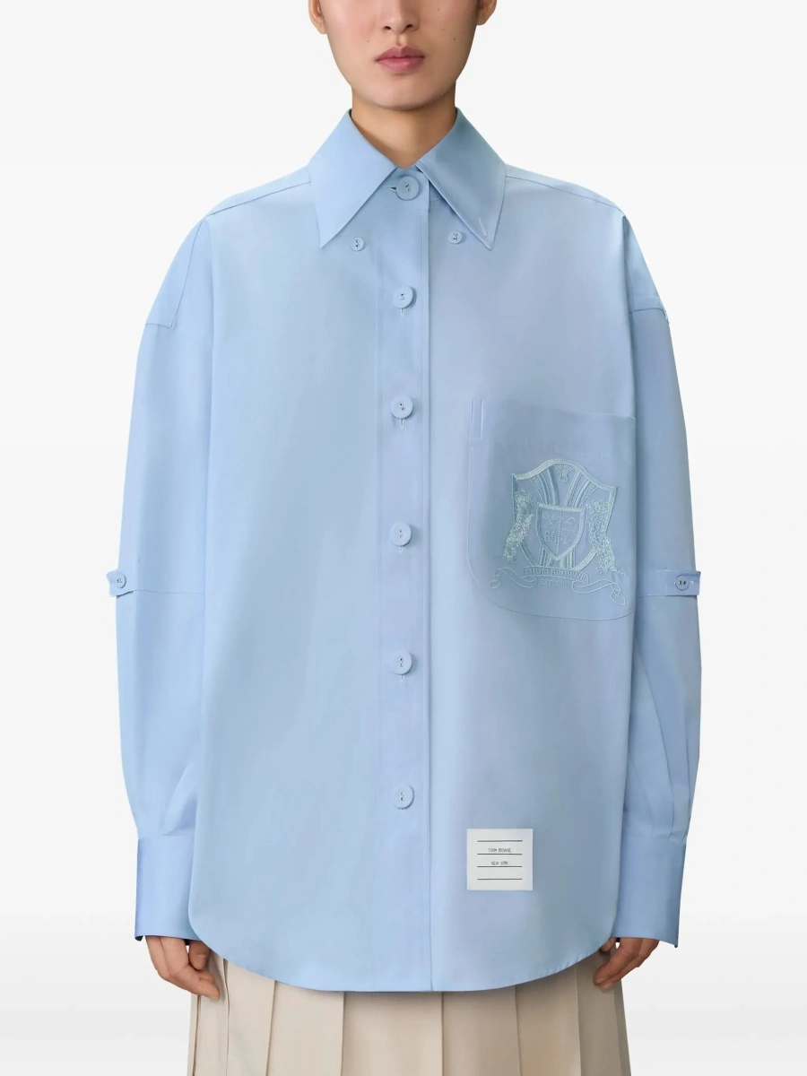 Camasa casual Oversized cotton Shirt - Img 3