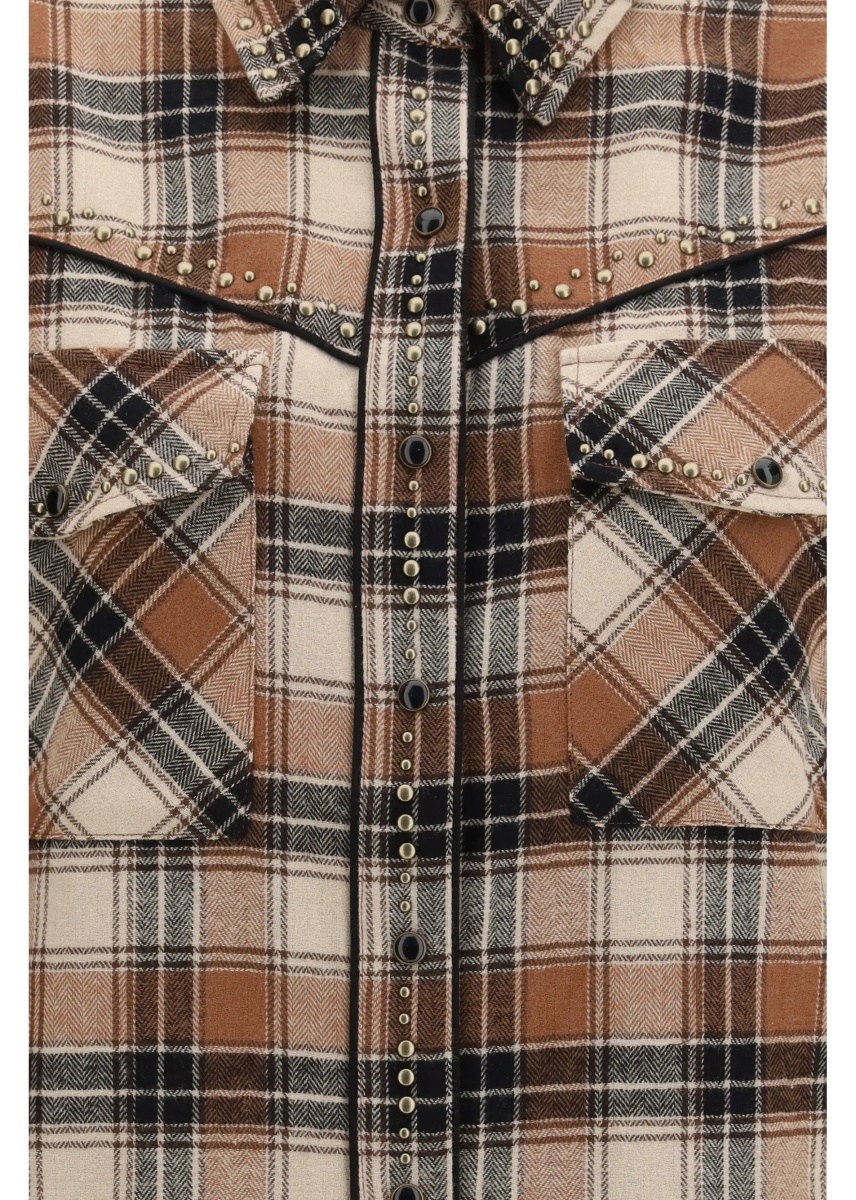Camasa casual P.A.R.O.S.H. Cowboy Shirt - Img 3