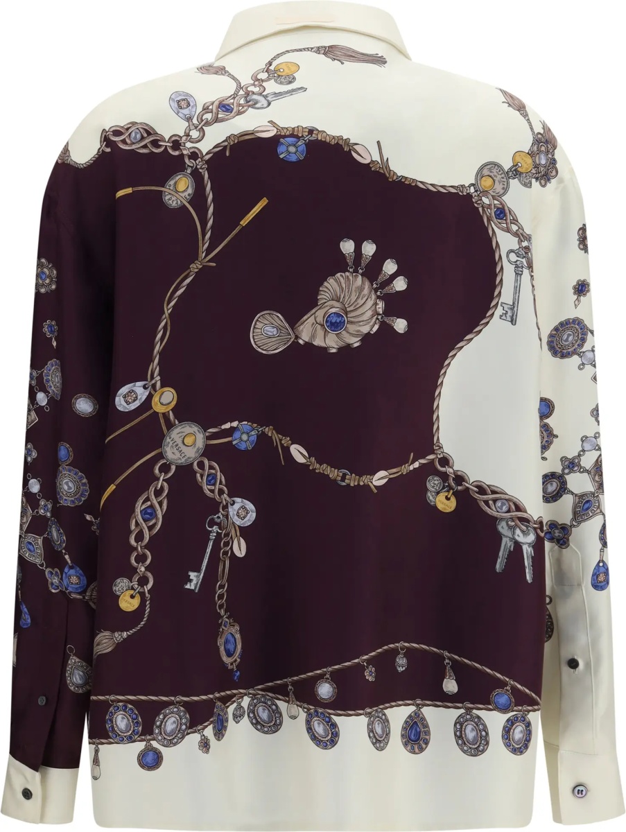 Camasa casual Printed silk Shirt - Img 2