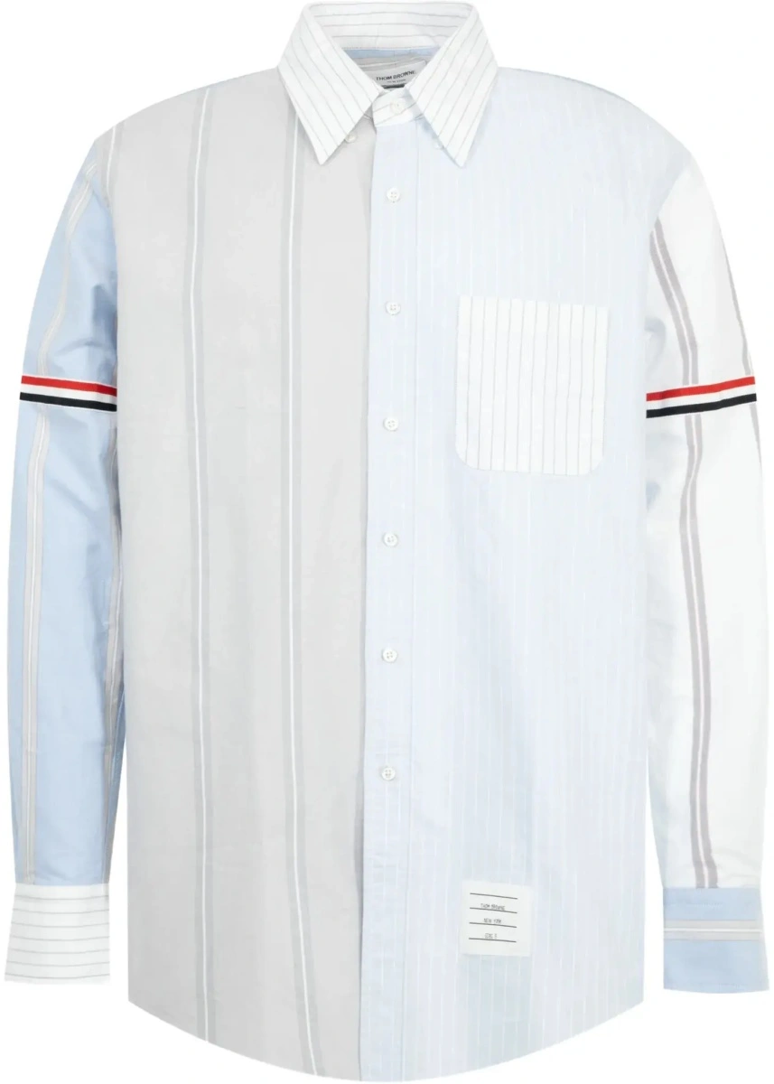 Camasa casual Thom Browne albastra - Img 5