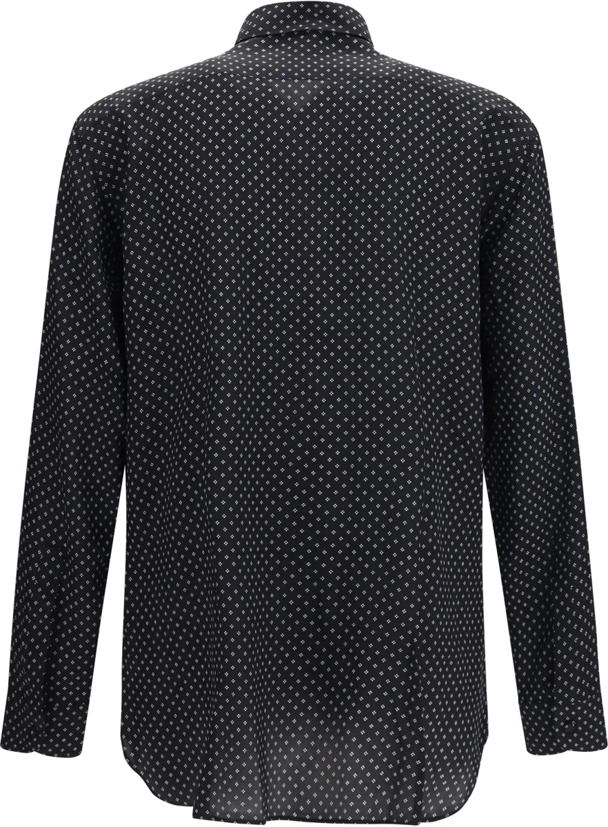 Camasa casual Tom Ford neagra din matase - Img 2