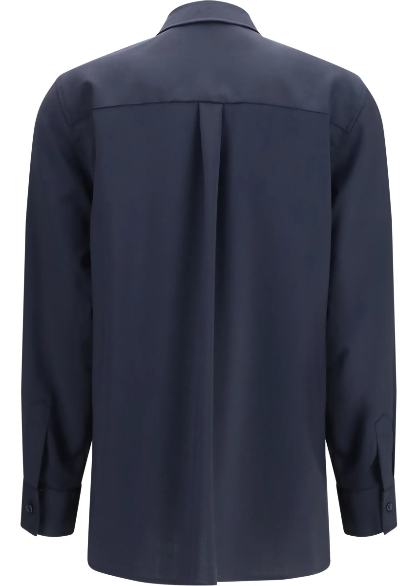 Camasa casual Virgin wool Overshirt - Img 2