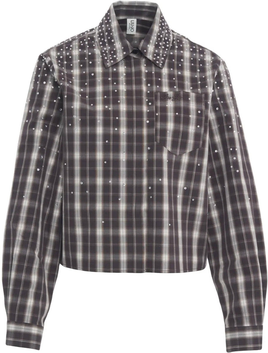 Camasa de blugi Liu Jo Blue Denim maro - Img 2
