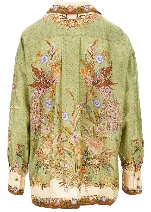 Camasa 'Indra' silk shirt - Img 3