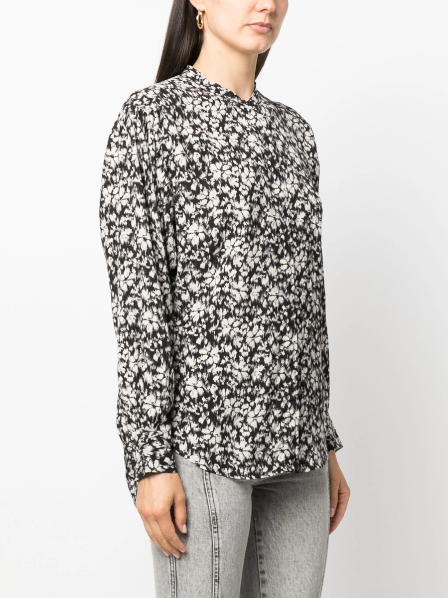 Camasa ISABEL MARANT ETOILE neagra - Img 3