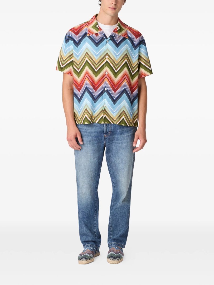 Camasa MISSONI BEACHWEAR albastra - Img 3