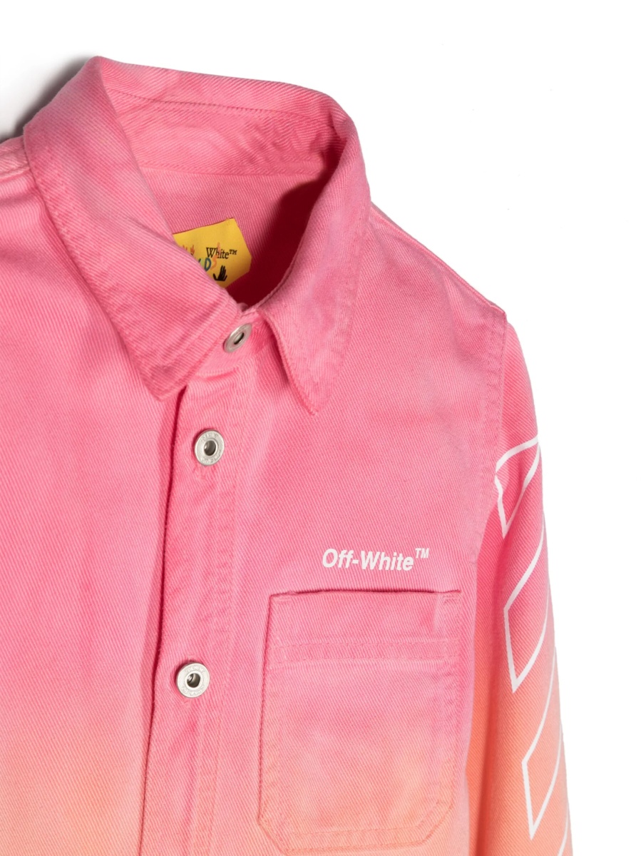 Camasa Off-White roz - Img 3