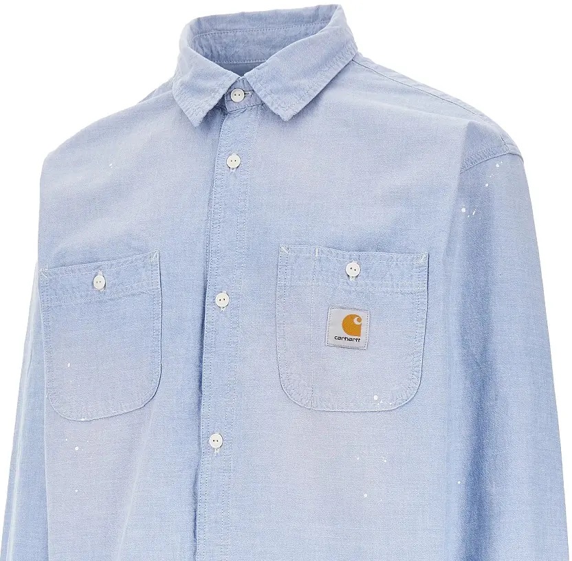 Camasa 'Painter' chambray cotton shirt - Img 2