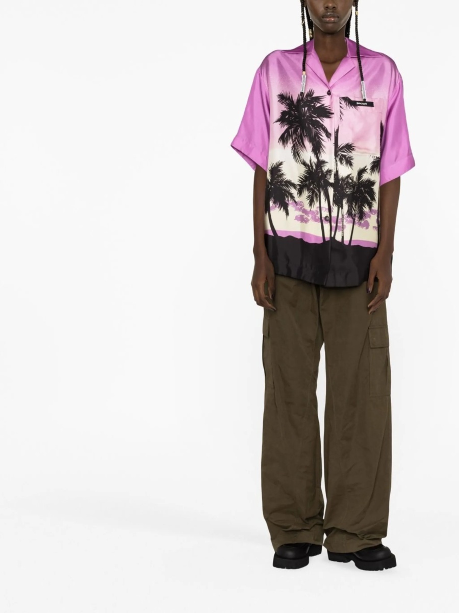 Camasa Palm Angels violet - Img 2