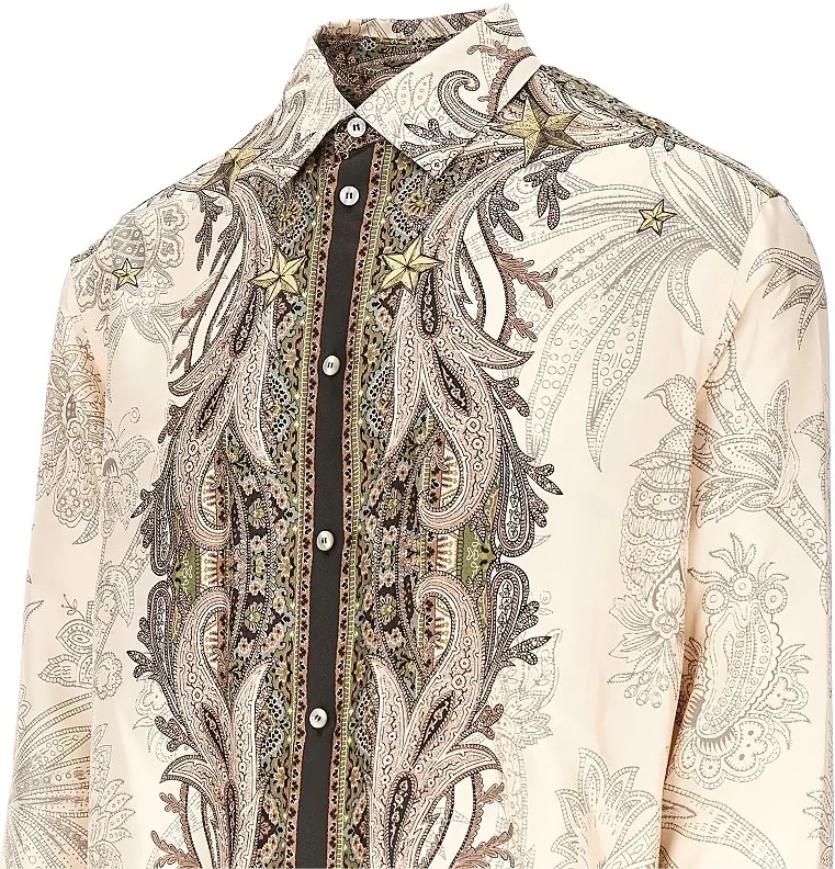 Camasa Printed silk shirt - Img 2