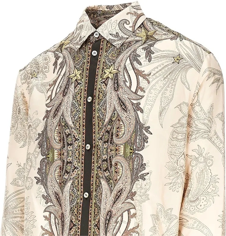 Camasa Printed silk shirt - Img 2