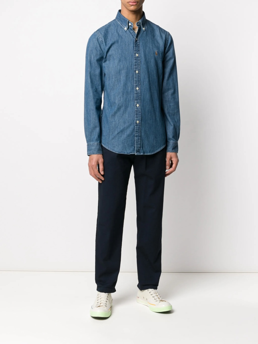 Camasa Ralph Lauren albastra - Img 2