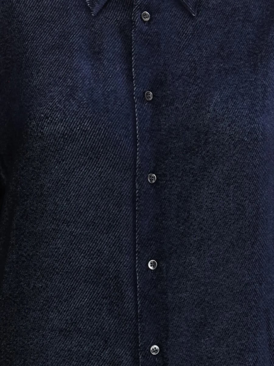 Camasi Silk blend devoré velvet twill Shirt - Img 6
