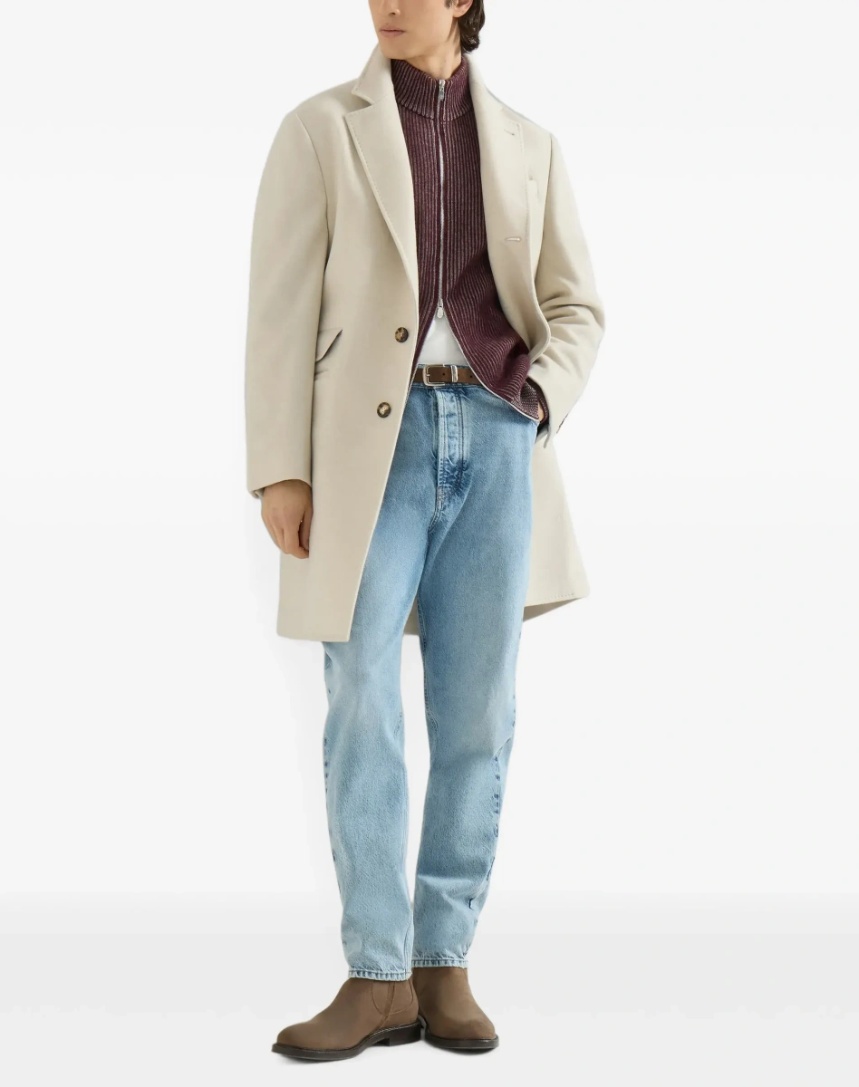 Cardigan Brunello Cucinelli multicolor din casmir - Img 4