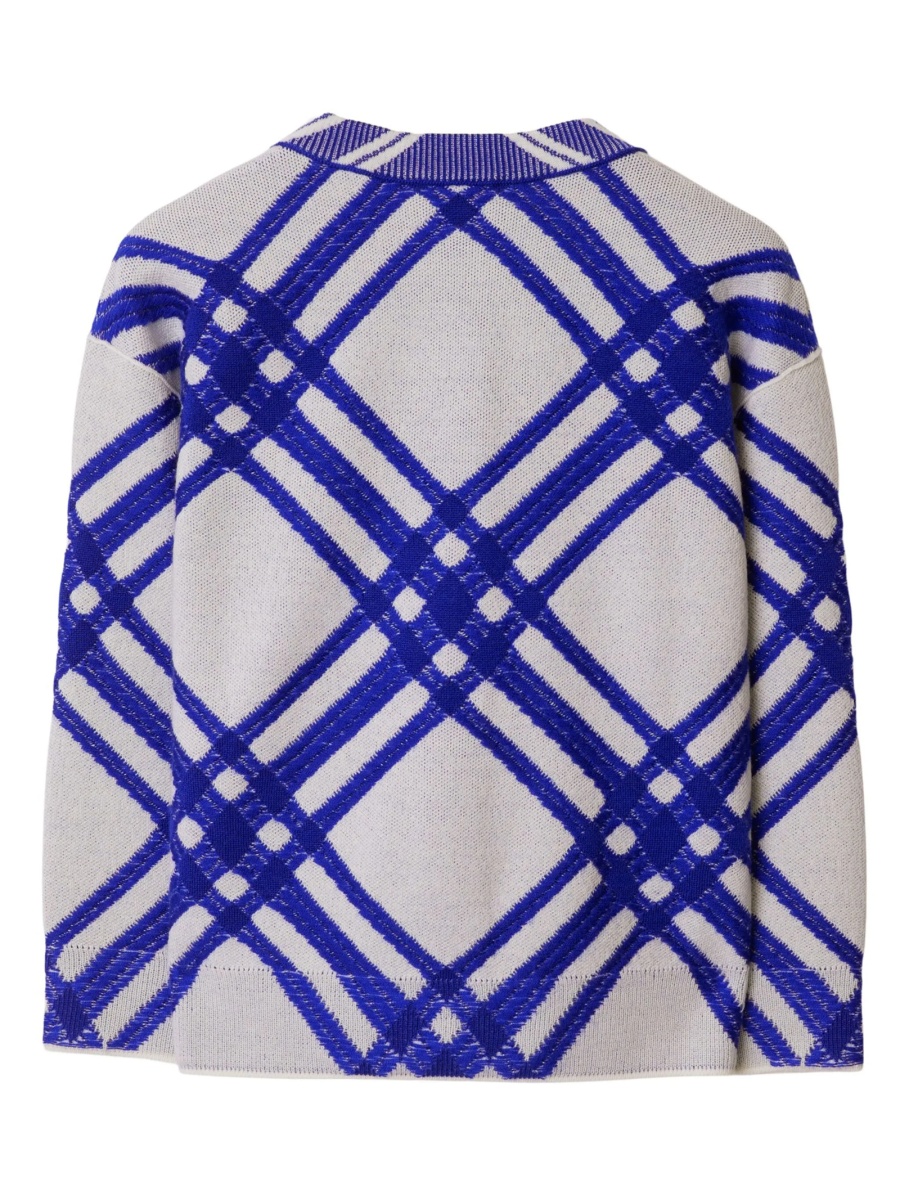 Cardigan Burberry alb - Img 2