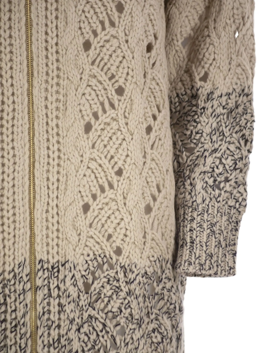 Cardigan Fabiana Filippi neutru - Img 4