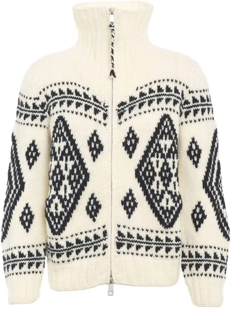 Cardigan Frantic alb 'Everest' - Img 2