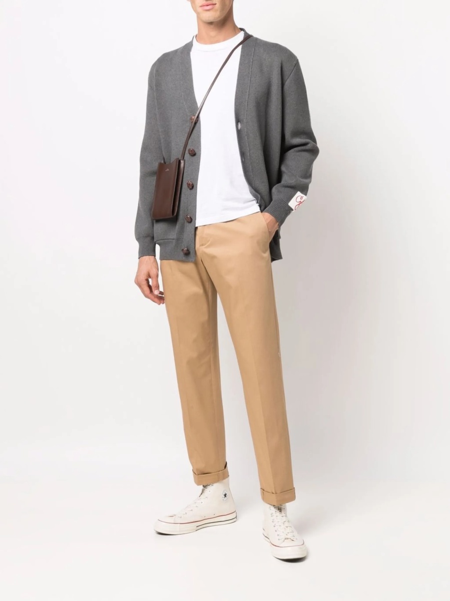 Cardigan Golden Goose verde - Img 2