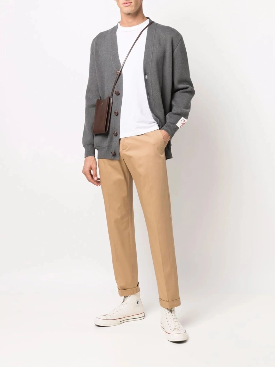 Cardigan Golden Goose verde - Img 2