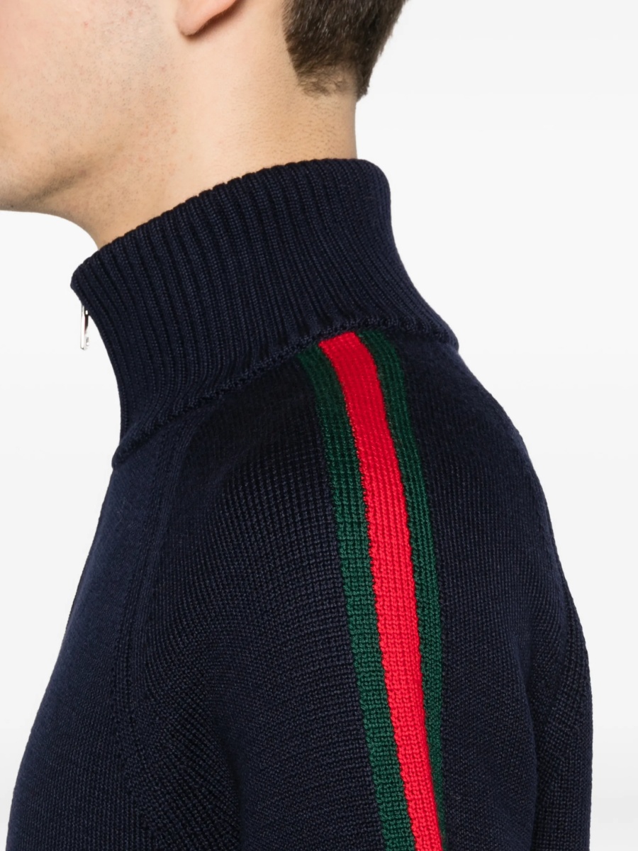 Cardigan Gucci albastru - Img 5